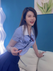 长腿高颜值女神